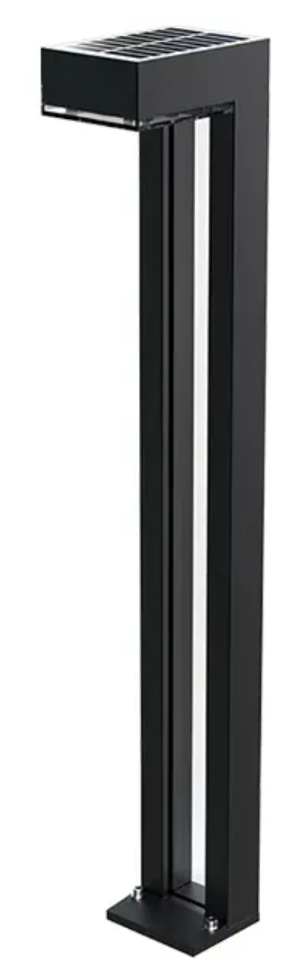 Solar Bollard Lights 2Pk (Cool White)